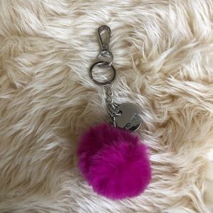Nine West Pom Pom Key Chain